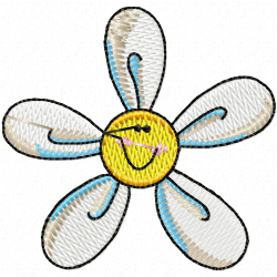Flowers And Tree Embroidery Design 4 Flowers And Tree Embroidery Design 4